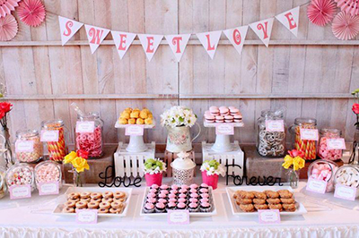 Le Candy Bar  Kit Anniversaire Décoration Sweet table